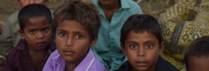 Picture of poor children located in Tehsil Digri District, Mir pur Khas, Sindh, Pakistan.